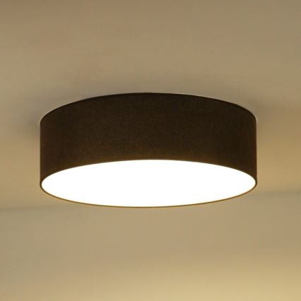 Duolla - LED Stropna svjetiljka CORTINA LED/26W/230V pr. 45 cm 4000K smeđa