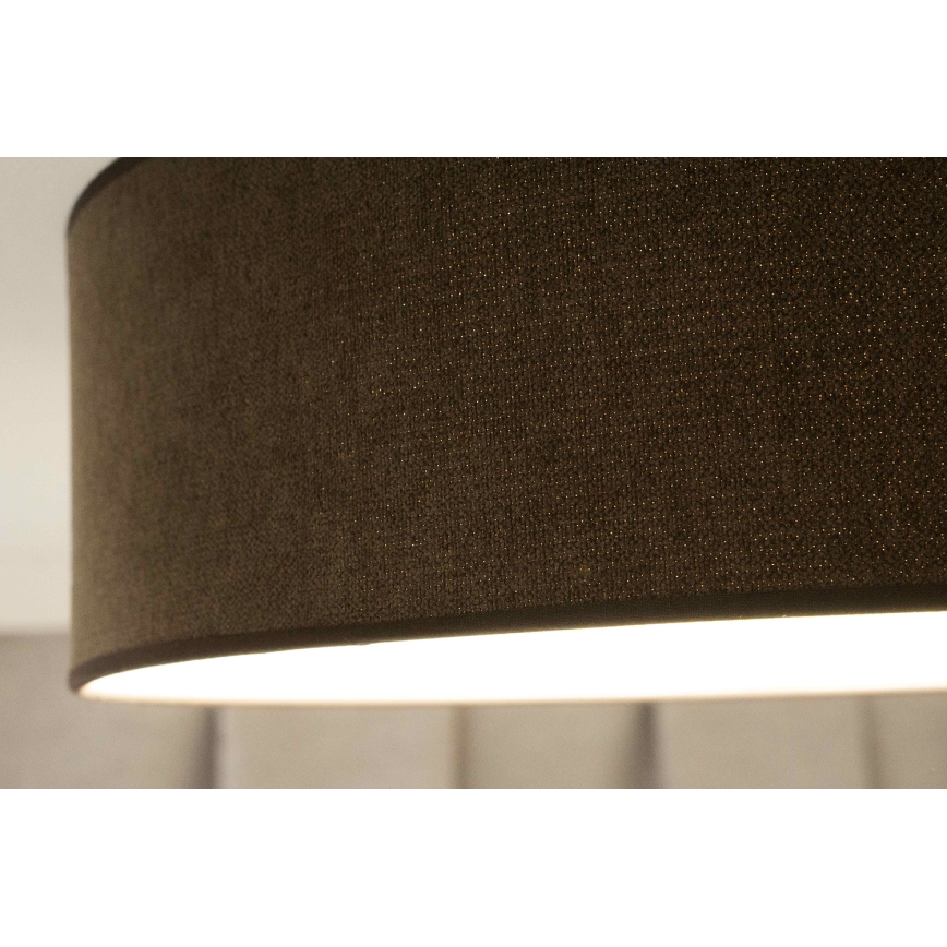 Duolla - LED Stropna svjetiljka CORTINA LED/26W/230V pr. 45 cm 4000K smeđa