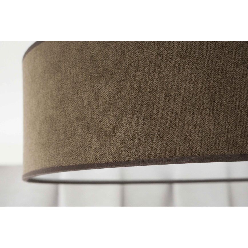 Duolla - LED Stropna svjetiljka CORTINA LED/26W/230V pr. 45 cm 4000K smeđa