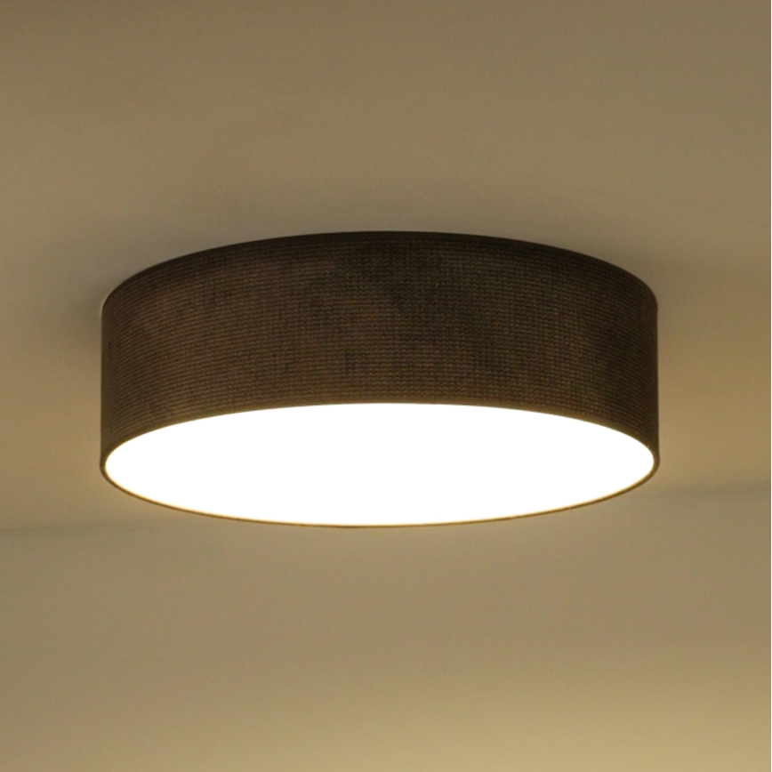 Duolla - LED Stropna svjetiljka CORTINA LED/26W/230V pr. 45 cm 4000K smeđa