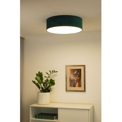 Duolla - LED Stropna svjetiljka CORTINA LED/26W/230V pr. 45 cm 4000K zelena