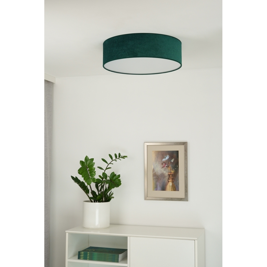 Duolla - LED Stropna svjetiljka CORTINA LED/26W/230V pr. 45 cm 4000K zelena