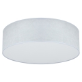 Duolla - LED Stropna svjetiljka CORTINA LED/26W/230V pr. 45 cm siva