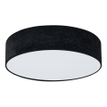 Duolla - LED stropna svjetiljka CORTINA LED/26W/230V promjer 30 cm 4000K crna