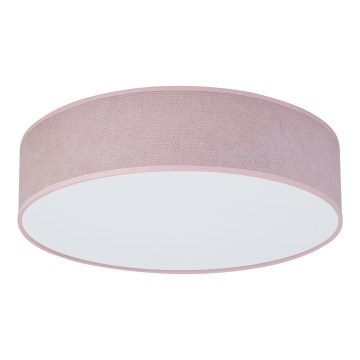 Duolla - LED stropna svjetiljka CORTINA LED/26W/230V promjer 30 cm 4000K ružičasta