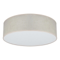 Duolla - LED stropna svjetiljka CORTINA LED/26W/230V promjer 45 cm 4000K bež