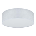 Duolla - LED stropna svjetiljka CORTINA LED/26W/230V promjer 45 cm 4000K siva