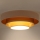 Duolla - LED Stropna svjetiljka LUNETA LED/26W/230V pr. 60 cm 4000K krem/zlatna/bež