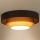 Duolla - LED Stropna svjetiljka LUNETA LED/26W/230V pr. 60 cm 4000K smeđa/zlatna/krem