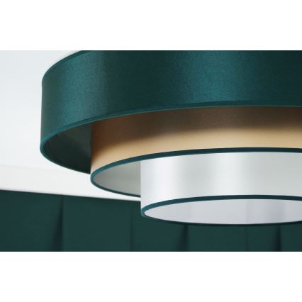 Duolla - LED Stropna svjetiljka LUNETA LED/26W/230V pr. 60 cm 4000K zelena/zlatna/bijela