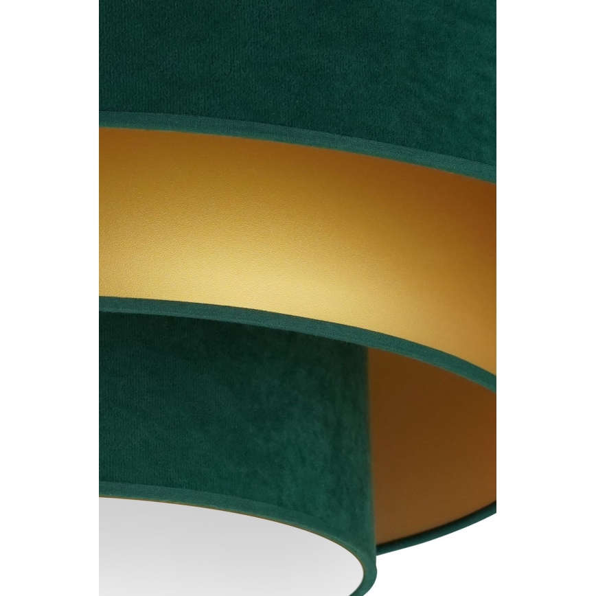 Duolla - LED Stropna svjetiljka LUNETA LED/26W/230V pr. 60 cm 4000K zelena/zlatna
