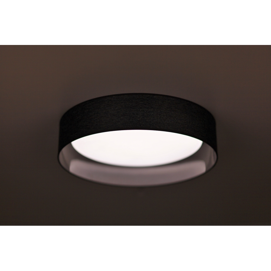 Duolla - LED Stropna svjetiljka ROLLER LED/24W/230V pr. 45 cm antracit