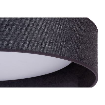 Duolla - LED Stropna svjetiljka ROLLER LED/24W/230V pr. 45 cm antracit
