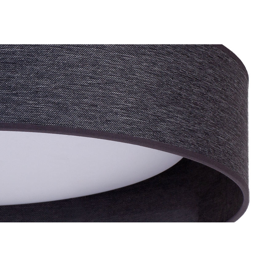 Duolla - LED Stropna svjetiljka ROLLER LED/24W/230V pr. 45 cm antracit