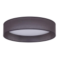 Duolla - LED Stropna svjetiljka ROLLER LED/24W/230V pr. 45 cm antracit