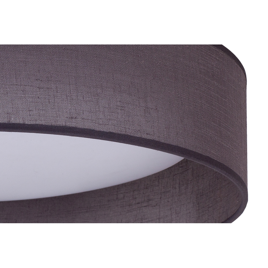 Duolla - LED Stropna svjetiljka ROLLER LED/24W/230V pr. 45 cm antracit
