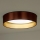 Duolla - LED Stropna svjetiljka ROLLER LED/24W/230V pr. 45 cm bakrena/zlatna