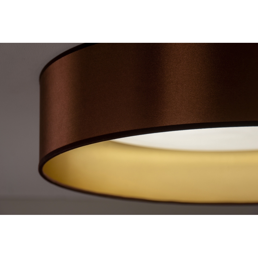 Duolla - LED Stropna svjetiljka ROLLER LED/24W/230V pr. 45 cm bakrena/zlatna