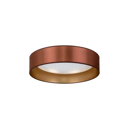 Duolla - LED Stropna svjetiljka ROLLER LED/24W/230V pr. 45 cm bakrena/zlatna