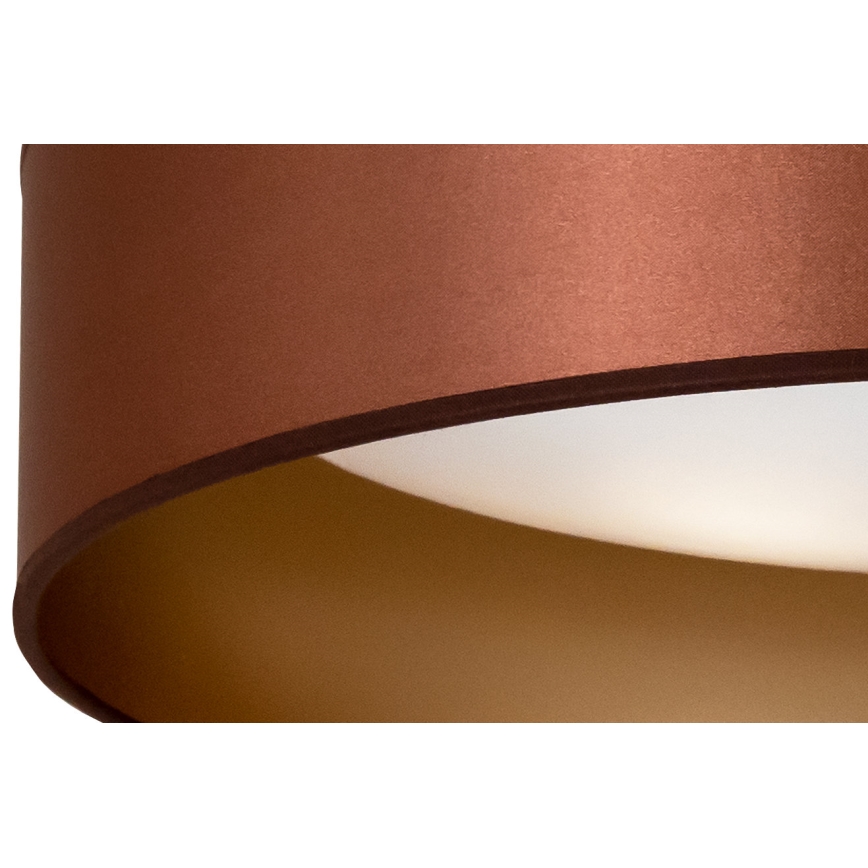 Duolla - LED Stropna svjetiljka ROLLER LED/24W/230V pr. 45 cm bakrena/zlatna