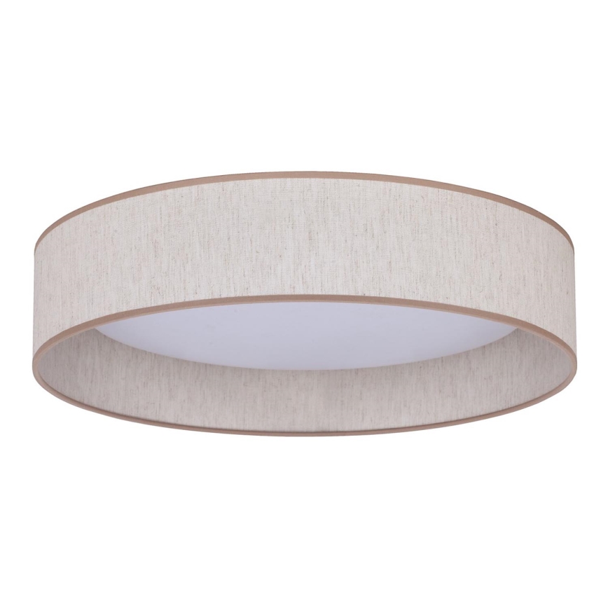 Duolla - LED Stropna svjetiljka ROLLER LED/24W/230V pr. 45 cm bež