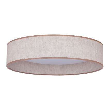 Duolla - LED Stropna svjetiljka ROLLER LED/24W/230V pr. 45 cm bež