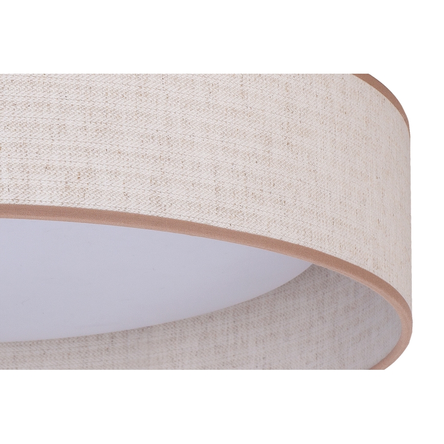 Duolla - LED Stropna svjetiljka ROLLER LED/24W/230V pr. 45 cm bež