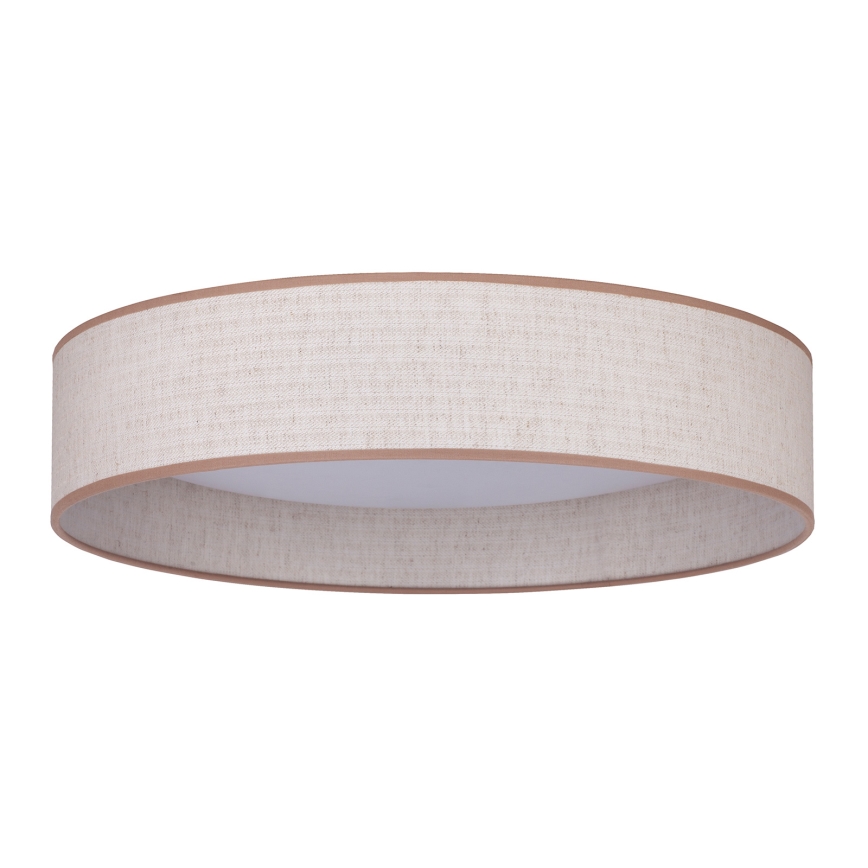 Duolla - LED Stropna svjetiljka ROLLER LED/24W/230V pr. 45 cm bež
