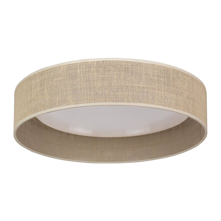 Duolla - LED Stropna svjetiljka ROLLER LED/24W/230V pr. 45 cm bež