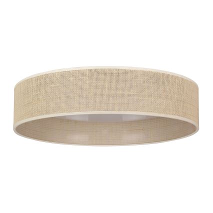 Duolla - LED Stropna svjetiljka ROLLER LED/24W/230V pr. 45 cm bež