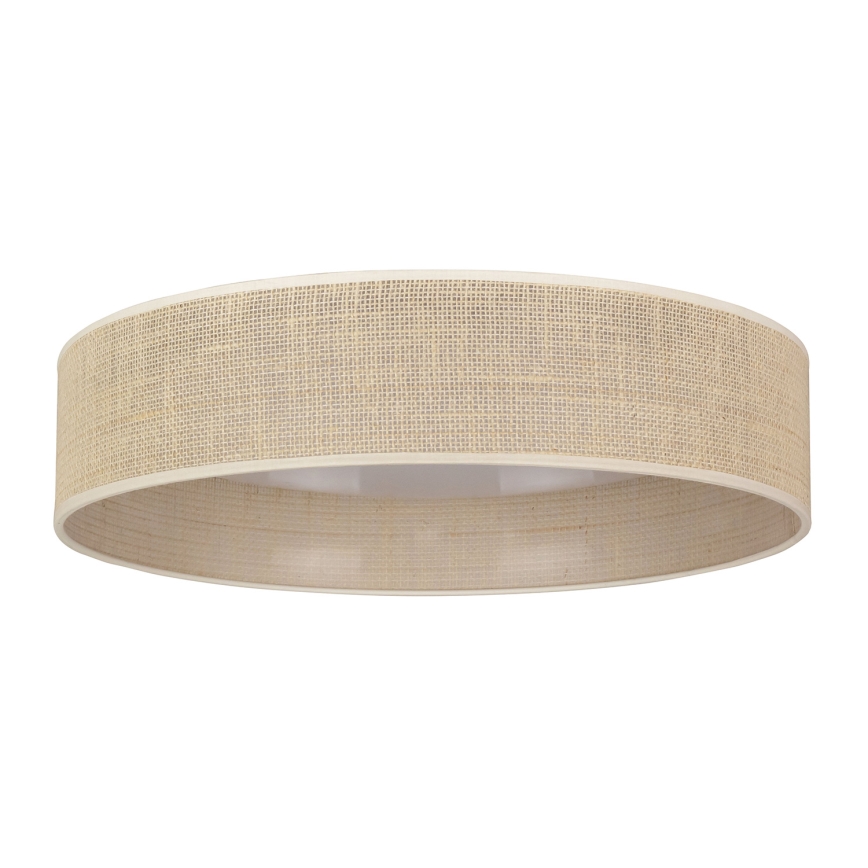 Duolla - LED Stropna svjetiljka ROLLER LED/24W/230V pr. 45 cm bež