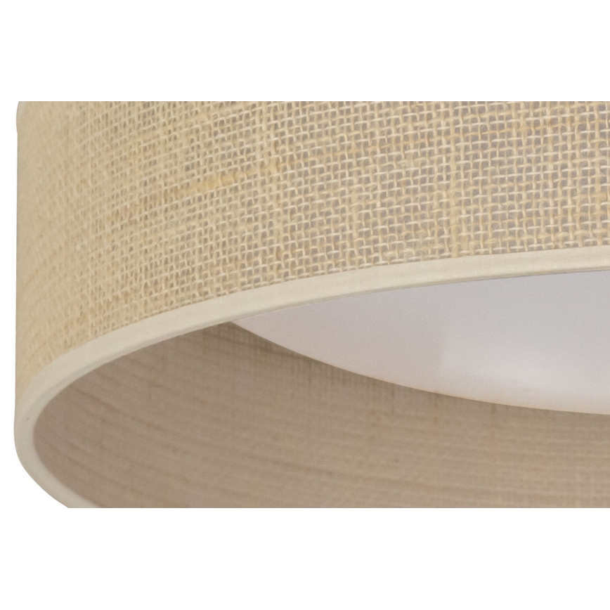 Duolla - LED Stropna svjetiljka ROLLER LED/24W/230V pr. 45 cm bež