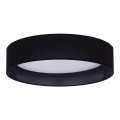 Duolla - LED Stropna svjetiljka ROLLER LED/24W/230V pr. 45 cm crna