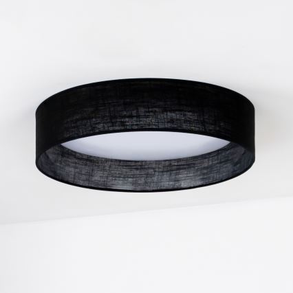 Duolla - LED Stropna svjetiljka ROLLER LED/24W/230V pr. 45 cm crna