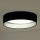 Duolla - LED Stropna svjetiljka ROLLER LED/24W/230V pr. 45 cm crna/srebrna