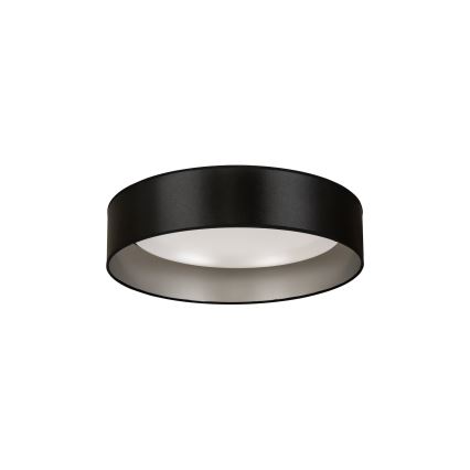 Duolla - LED Stropna svjetiljka ROLLER LED/24W/230V pr. 45 cm crna/srebrna