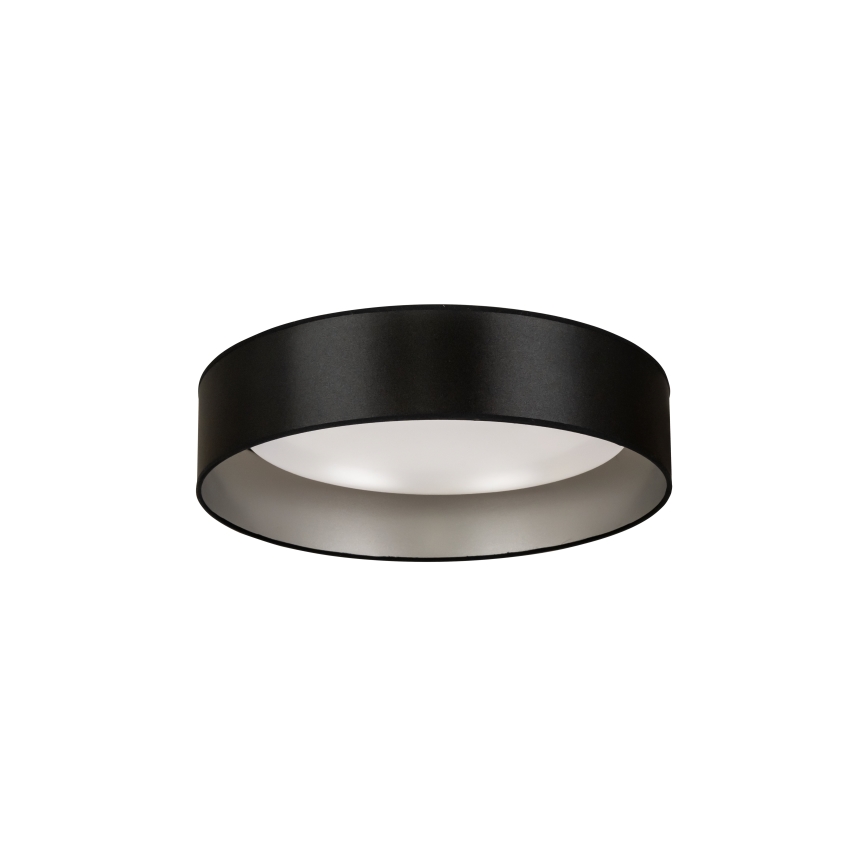 Duolla - LED Stropna svjetiljka ROLLER LED/24W/230V pr. 45 cm crna/srebrna