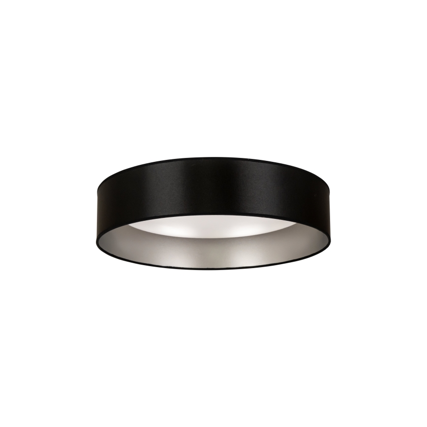 Duolla - LED Stropna svjetiljka ROLLER LED/24W/230V pr. 45 cm crna/srebrna