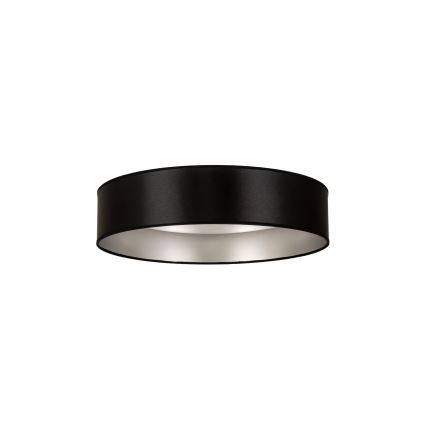 Duolla - LED Stropna svjetiljka ROLLER LED/24W/230V pr. 45 cm crna/srebrna