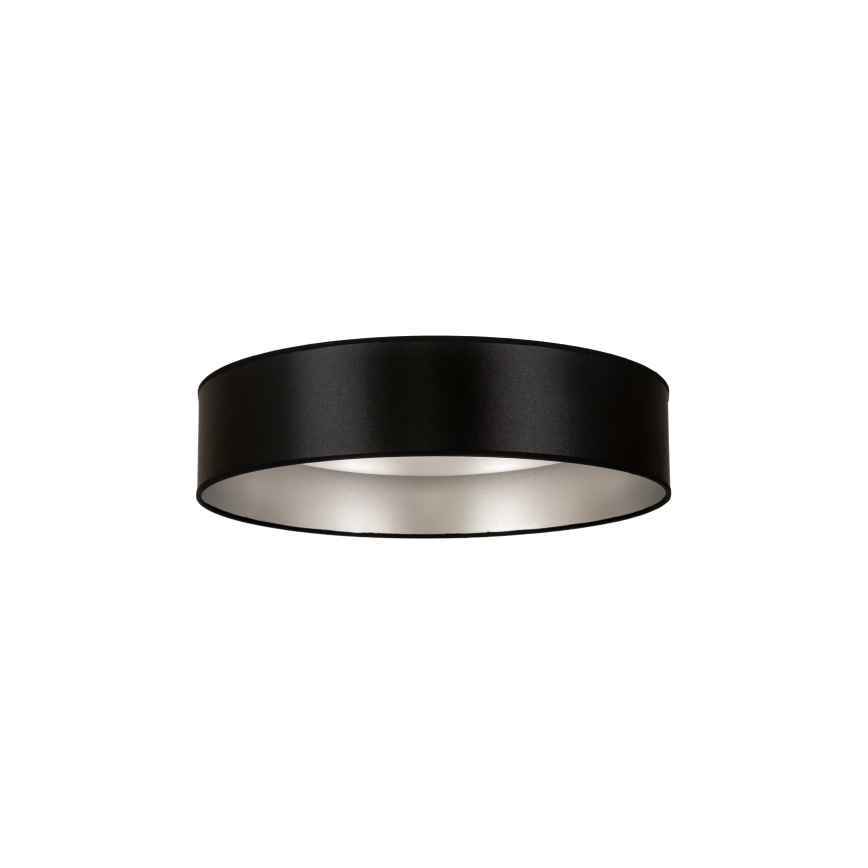 Duolla - LED Stropna svjetiljka ROLLER LED/24W/230V pr. 45 cm crna/srebrna