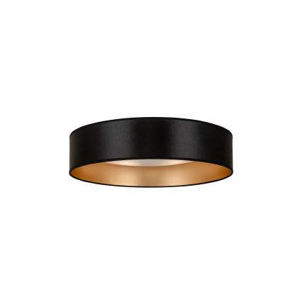 Duolla - LED Stropna svjetiljka ROLLER LED/24W/230V pr. 45 cm crna/zlatna