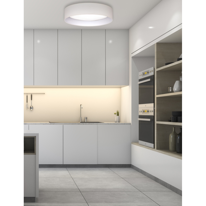 Duolla - LED Stropna svjetiljka ROLLER LED/24W/230V pr. 45 cm krem