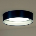 Duolla - LED Stropna svjetiljka ROLLER LED/24W/230V pr. 45 cm plava/srebrna