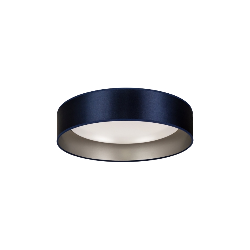 Duolla - LED Stropna svjetiljka ROLLER LED/24W/230V pr. 45 cm plava/srebrna