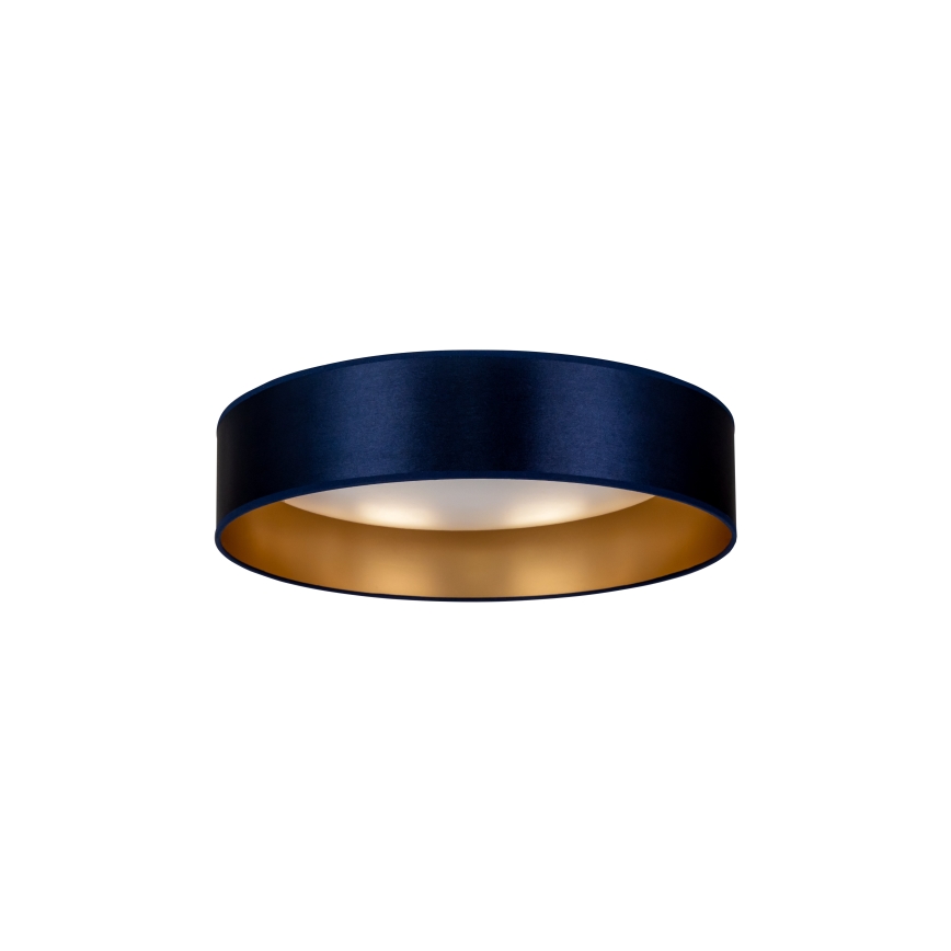 Duolla - LED Stropna svjetiljka ROLLER LED/24W/230V pr. 45 cm plava/zlatna