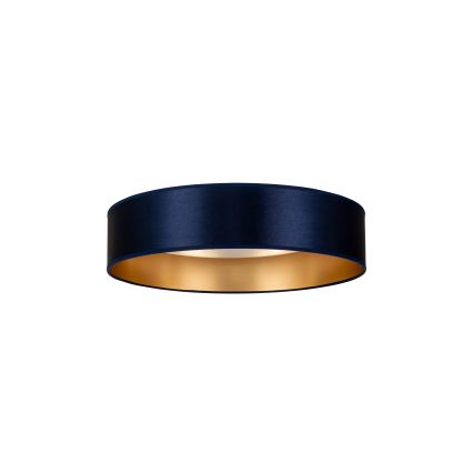 Duolla - LED Stropna svjetiljka ROLLER LED/24W/230V pr. 45 cm plava/zlatna