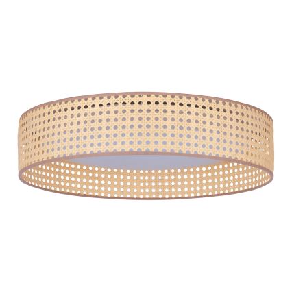Duolla - LED Stropna svjetiljka ROLLER LED/24W/230V pr. 45 cm ratan