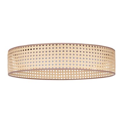 Duolla - LED Stropna svjetiljka ROLLER LED/24W/230V pr. 45 cm ratan