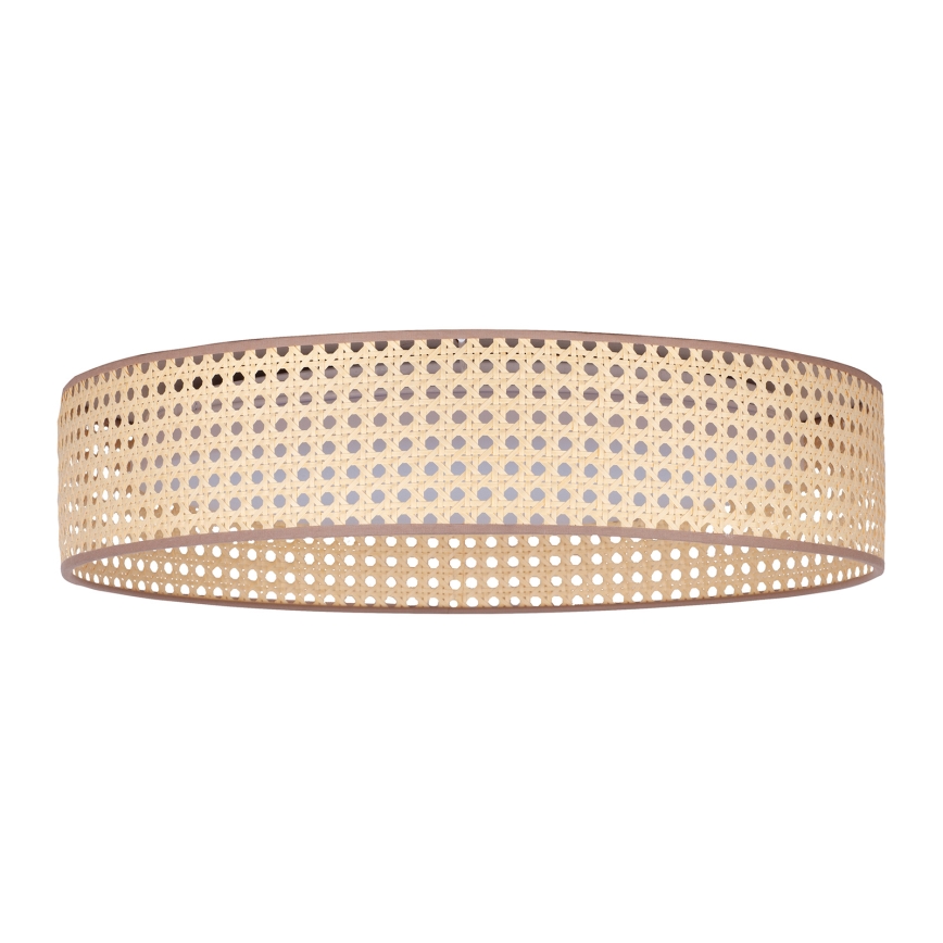 Duolla - LED Stropna svjetiljka ROLLER LED/24W/230V pr. 45 cm ratan