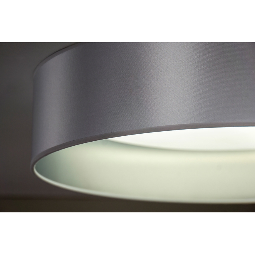 Duolla - LED Stropna svjetiljka ROLLER LED/24W/230V pr. 45 cm srebrna